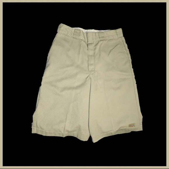 Dickies Other - Dickies Vintage Men's Loose Fit Long, Khaki Shorts  - 31"